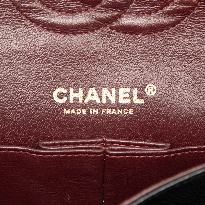 Chanel Medium Classic Caviar Double rabat