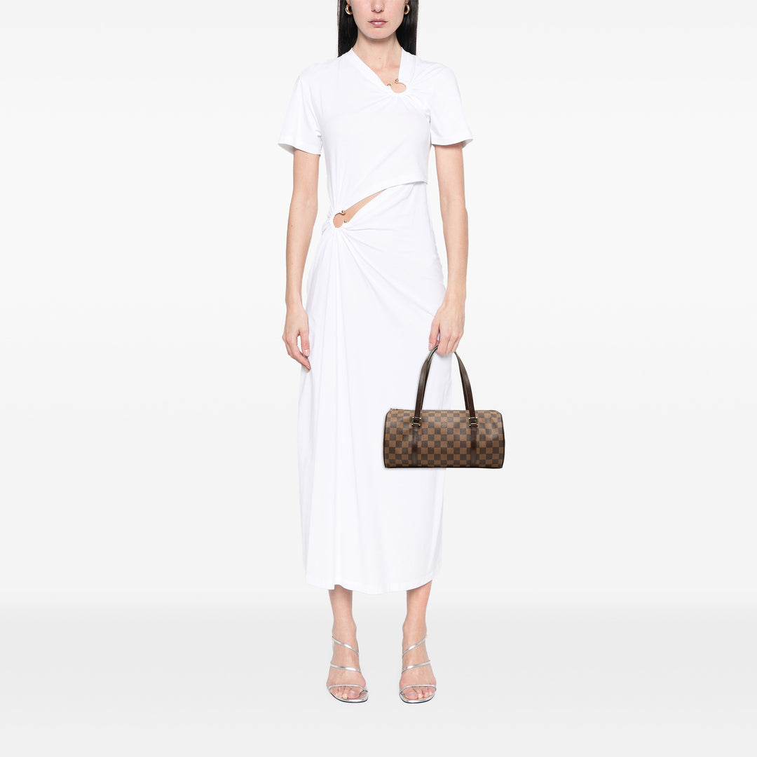 Louis Vuitton Sac à main Papillon 30 Damier Ébène Marron – vue 7 – GABY PARIS