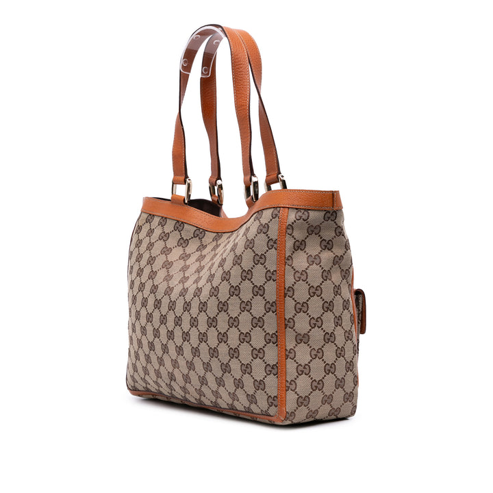 Gucci GG Toile Abbey D Bague Pocket Cabas