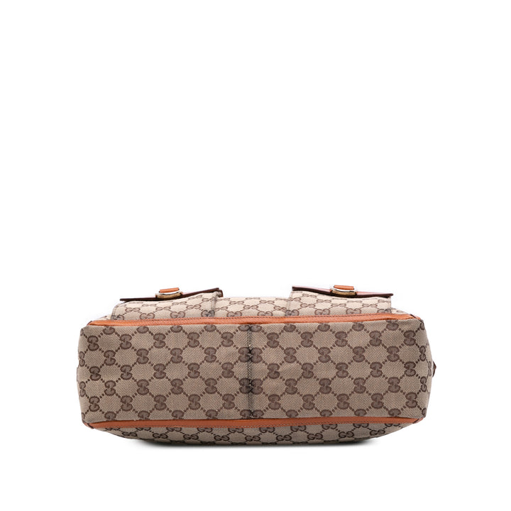 Gucci GG Toile Abbey D Bague Pocket Cabas