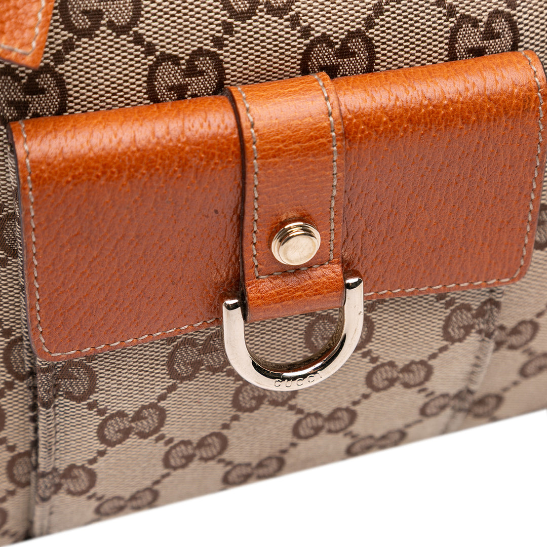 Gucci GG Toile Abbey D Bague Pocket Cabas