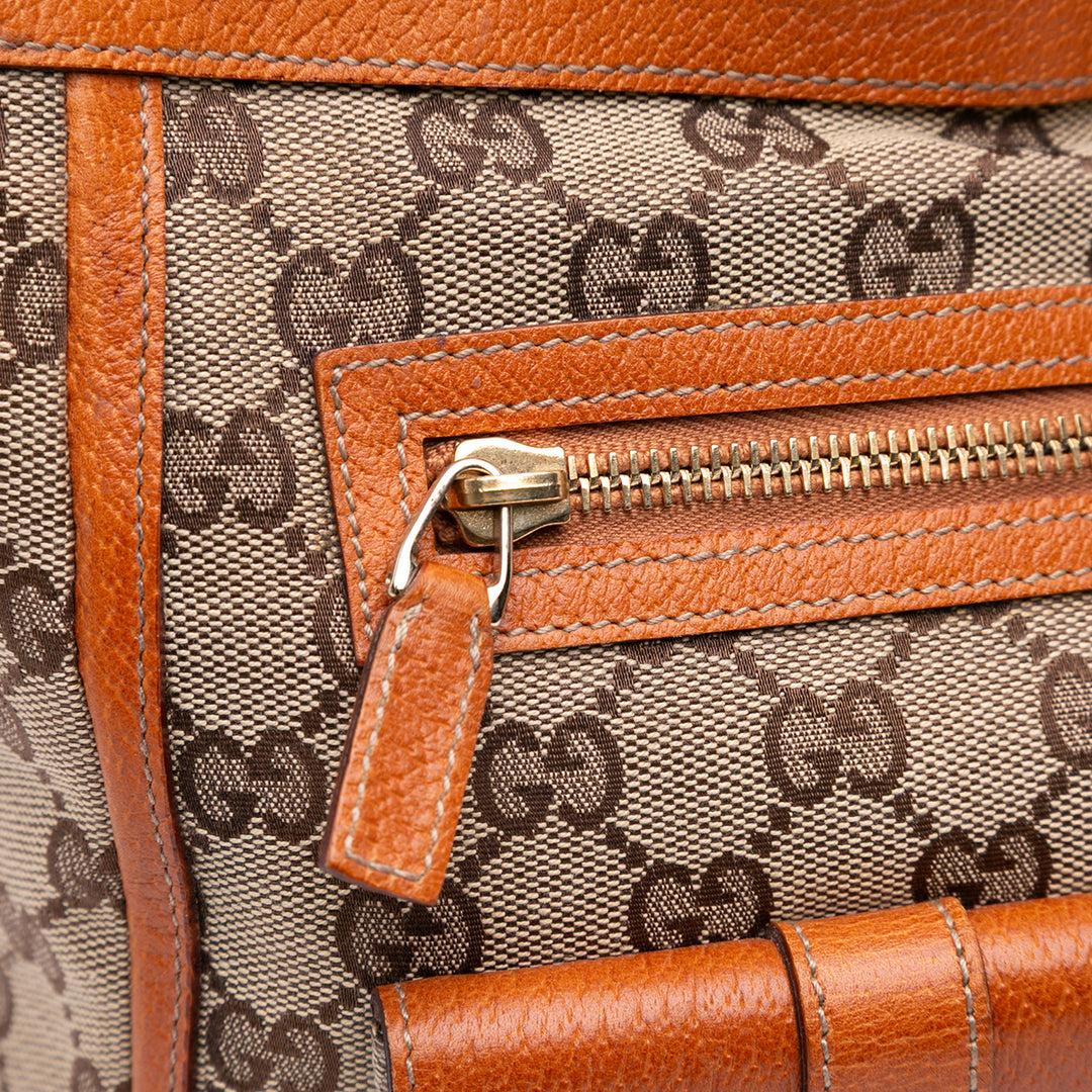 Gucci GG Toile Abbey D Bague Pocket Cabas