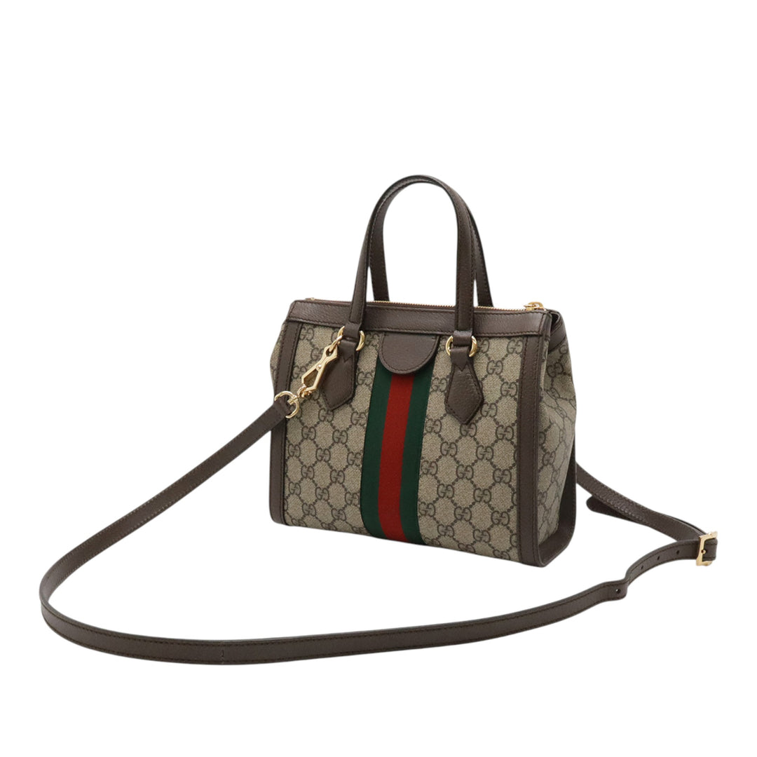 Gucci Small GG Supreme Ophidia Sac