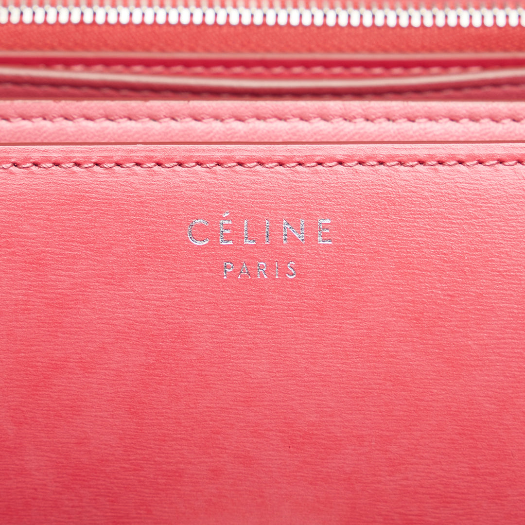Medium Calfskin Classic Box Pink - Gaby Paris