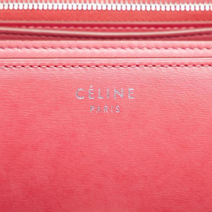 Medium Calfskin Classic Box Pink - Gaby Paris