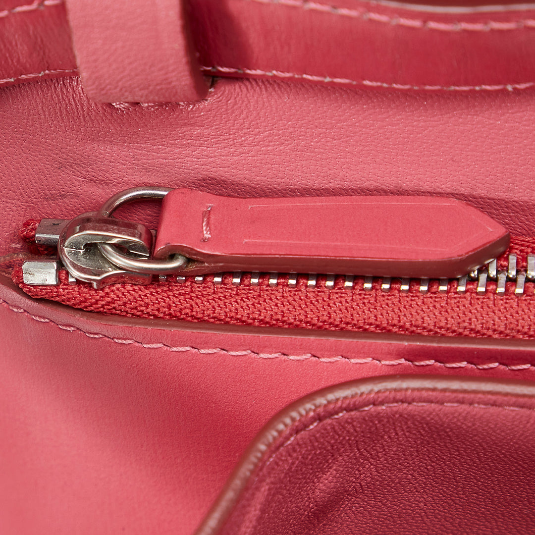 Medium Calfskin Classic Box Pink - Gaby Paris