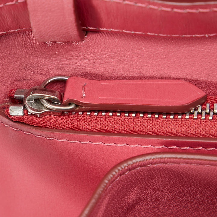 Medium Calfskin Classic Box Pink - Gaby Paris