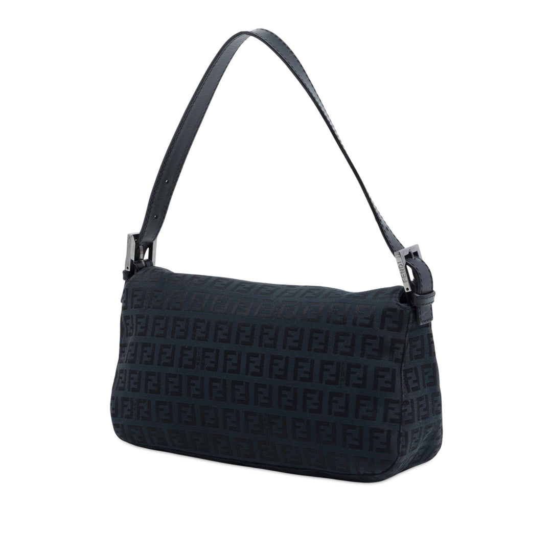 Fendi Zucchino Toile Double rabat Sac bandoulière