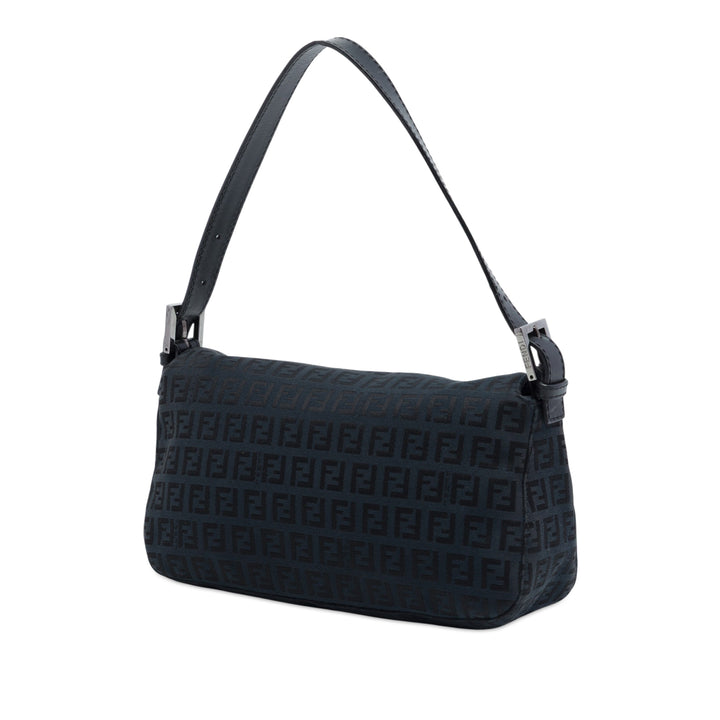 Fendi Zucchino Toile Double rabat Sac bandoulière