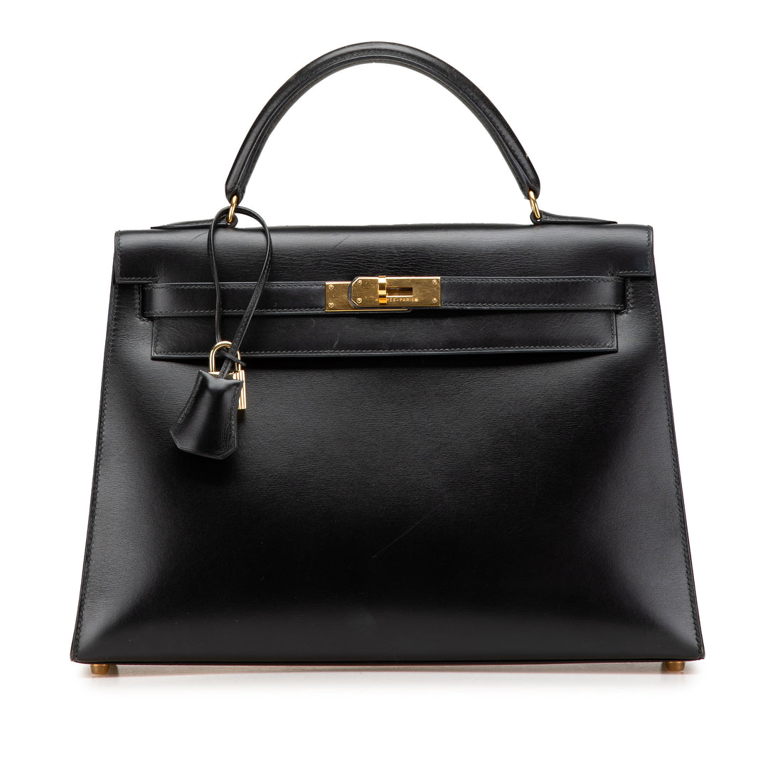 Box Calf Kelly Sellier 32 Black - Gaby Paris