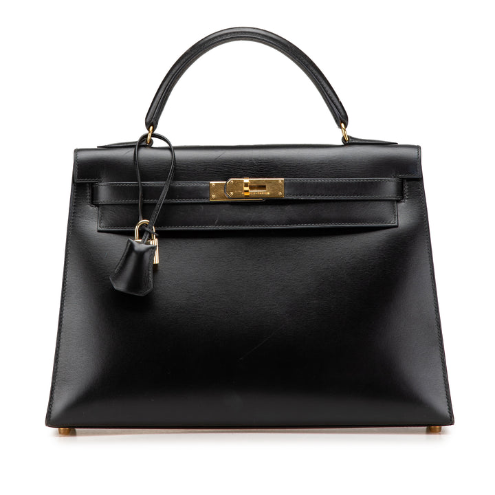 Box Calf Kelly Sellier 32 Black - Gaby Paris