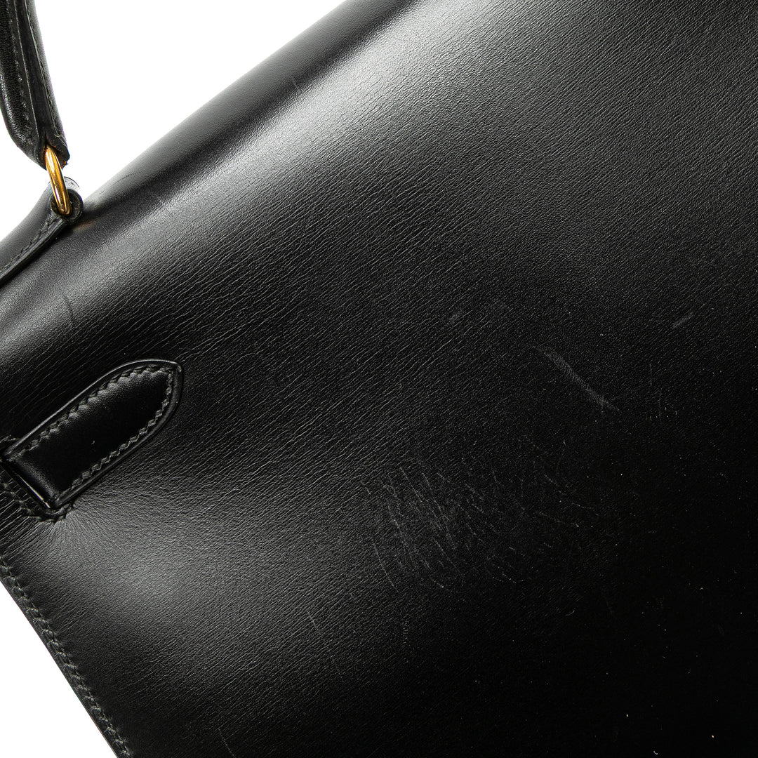Box Calf Kelly Sellier 32 Black - Gaby Paris