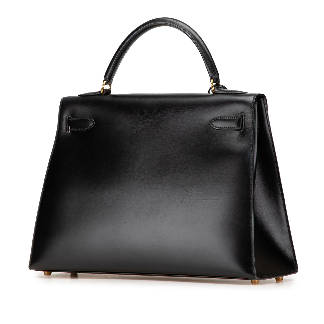 Box Calf Kelly Sellier 32 Black - Gaby Paris