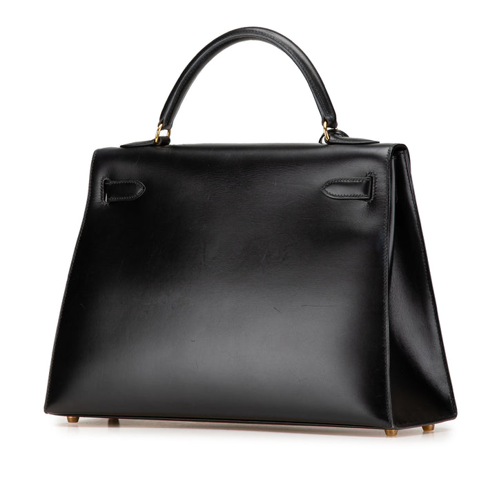 Box Calf Kelly Sellier 32 Black - Gaby Paris