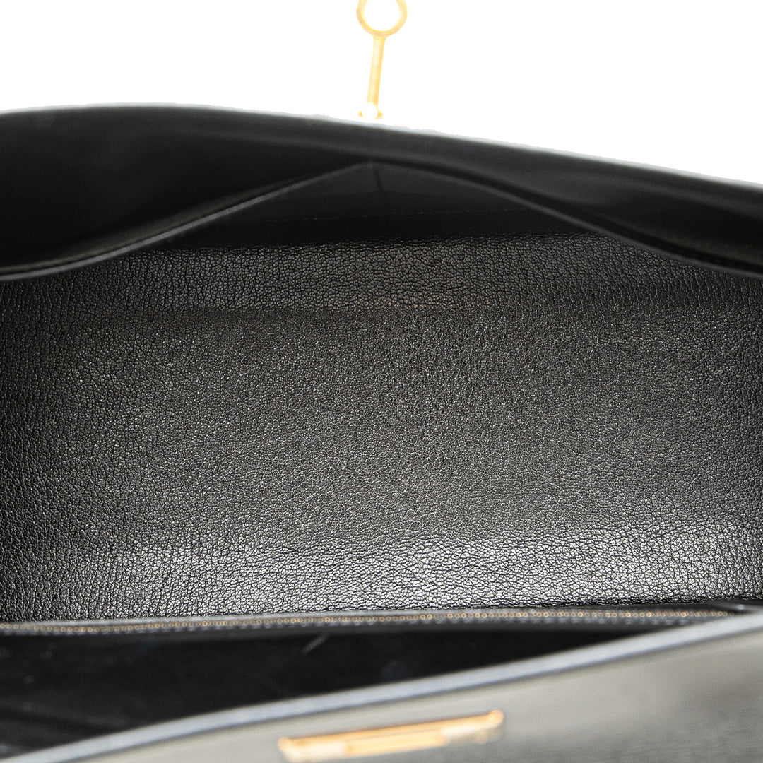 Box Calf Kelly Sellier 32 Black - Gaby Paris