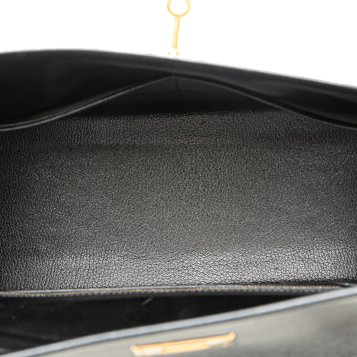 Box Calf Kelly Sellier 32 Black - Gaby Paris