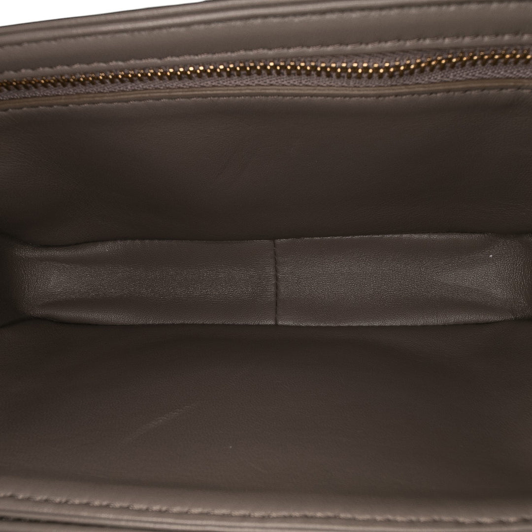 Celine Teen Shiny Cuir de veau Triomphe Crossbody Marron – GABY PARIS Authentique
