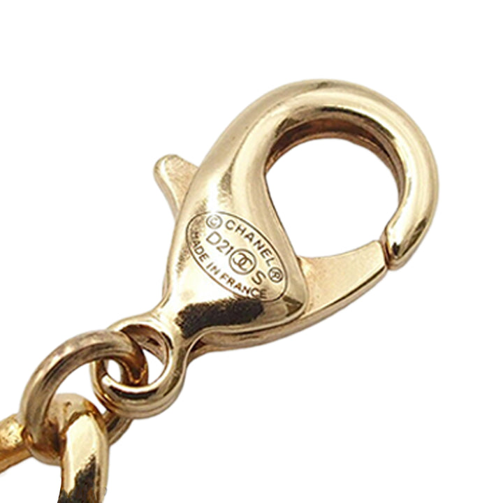 Chanel plaqué Resin No 5 Charm Bracelet