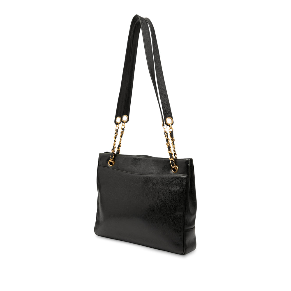 Chanel CC Caviar Cabas chaîne – GABY PARIS Authentique