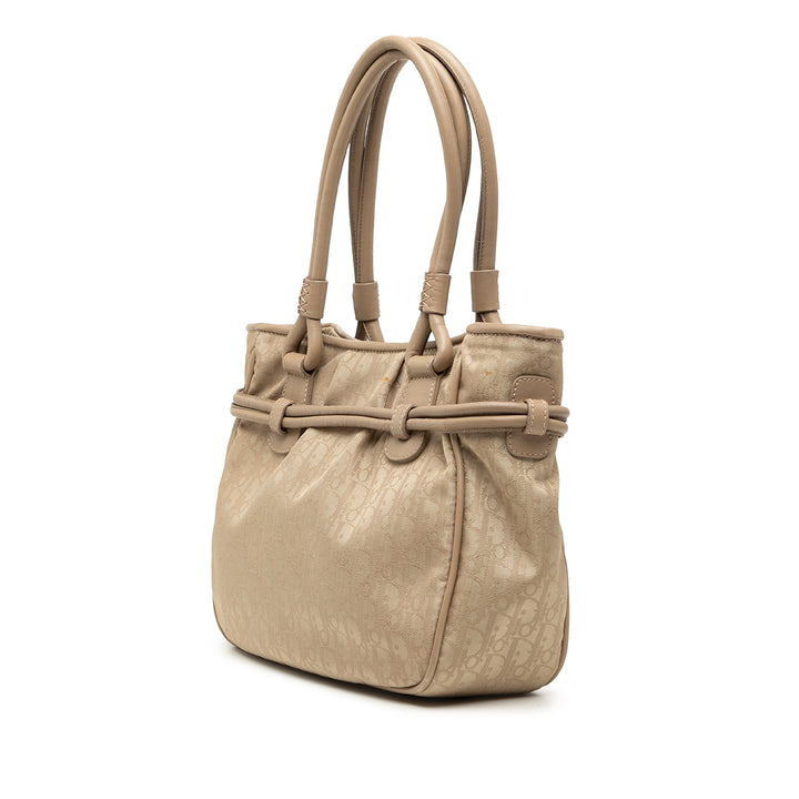 Dior Diorissimo Trotter Bow Cabas Toile