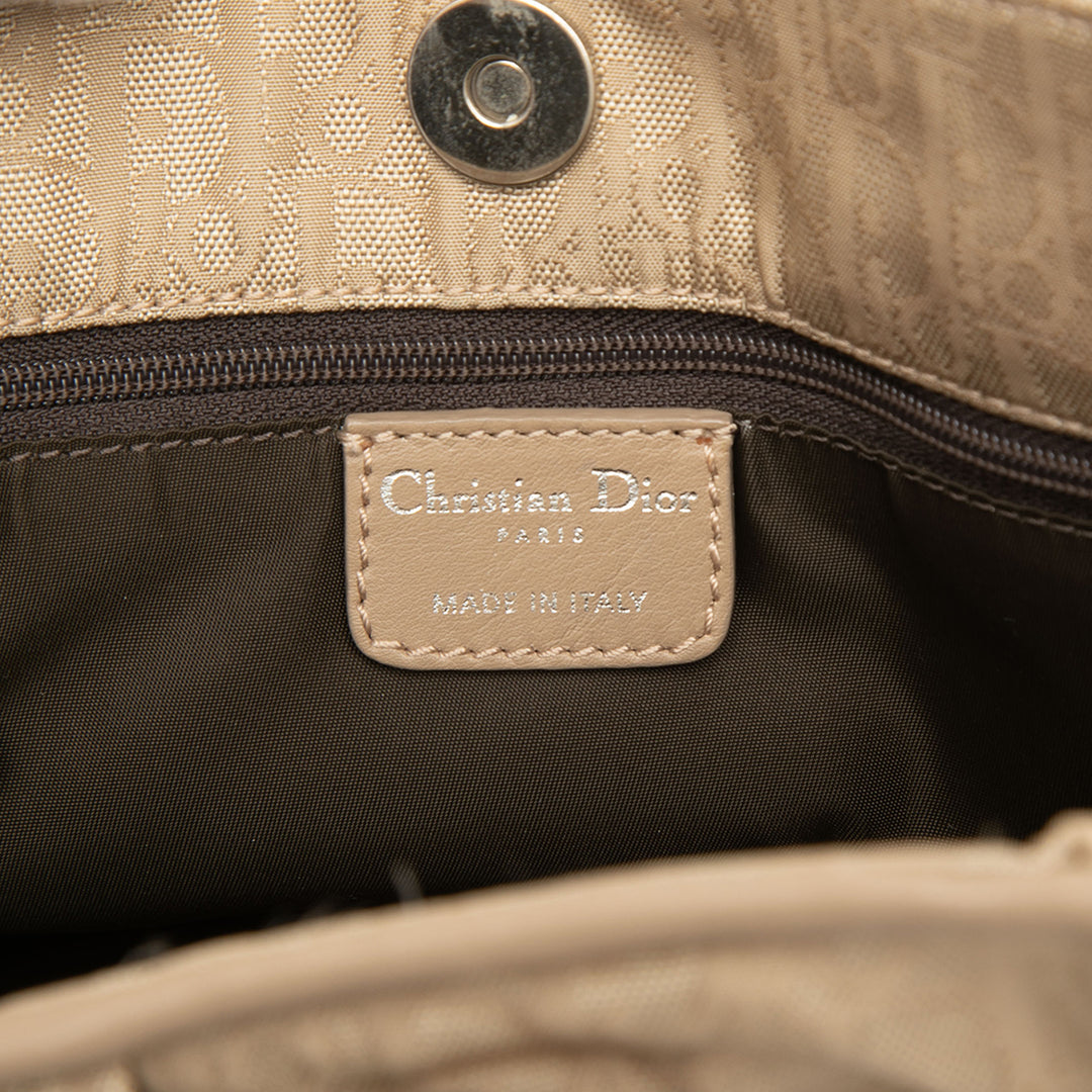 Dior Diorissimo Trotter Bow Cabas Toile