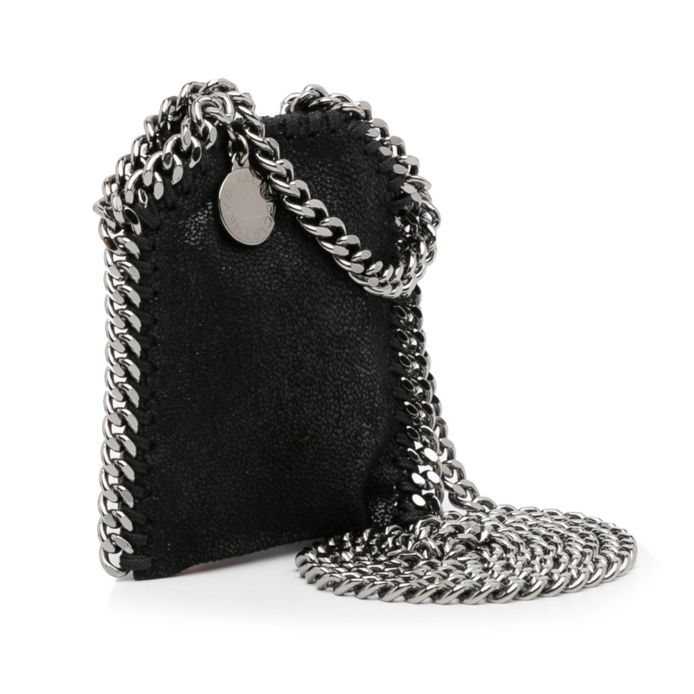 Micro Falabella Tote Black - Gaby Paris