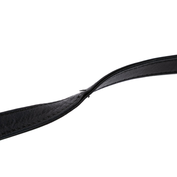 Medium Calfskin Cannage Embossed Lady Dior Black - Gaby Paris
