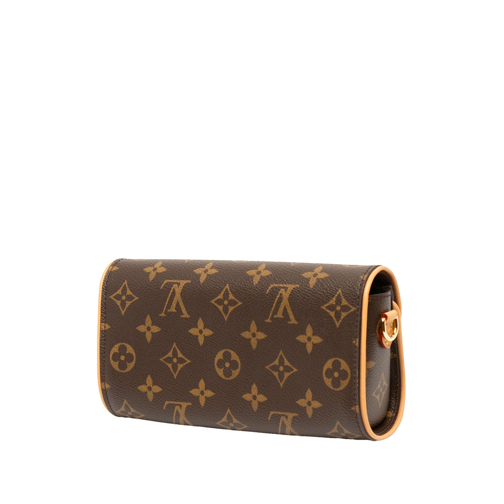Louis Vuitton Pochette Camille Monogram Marron – vue 2 – GABY PARIS