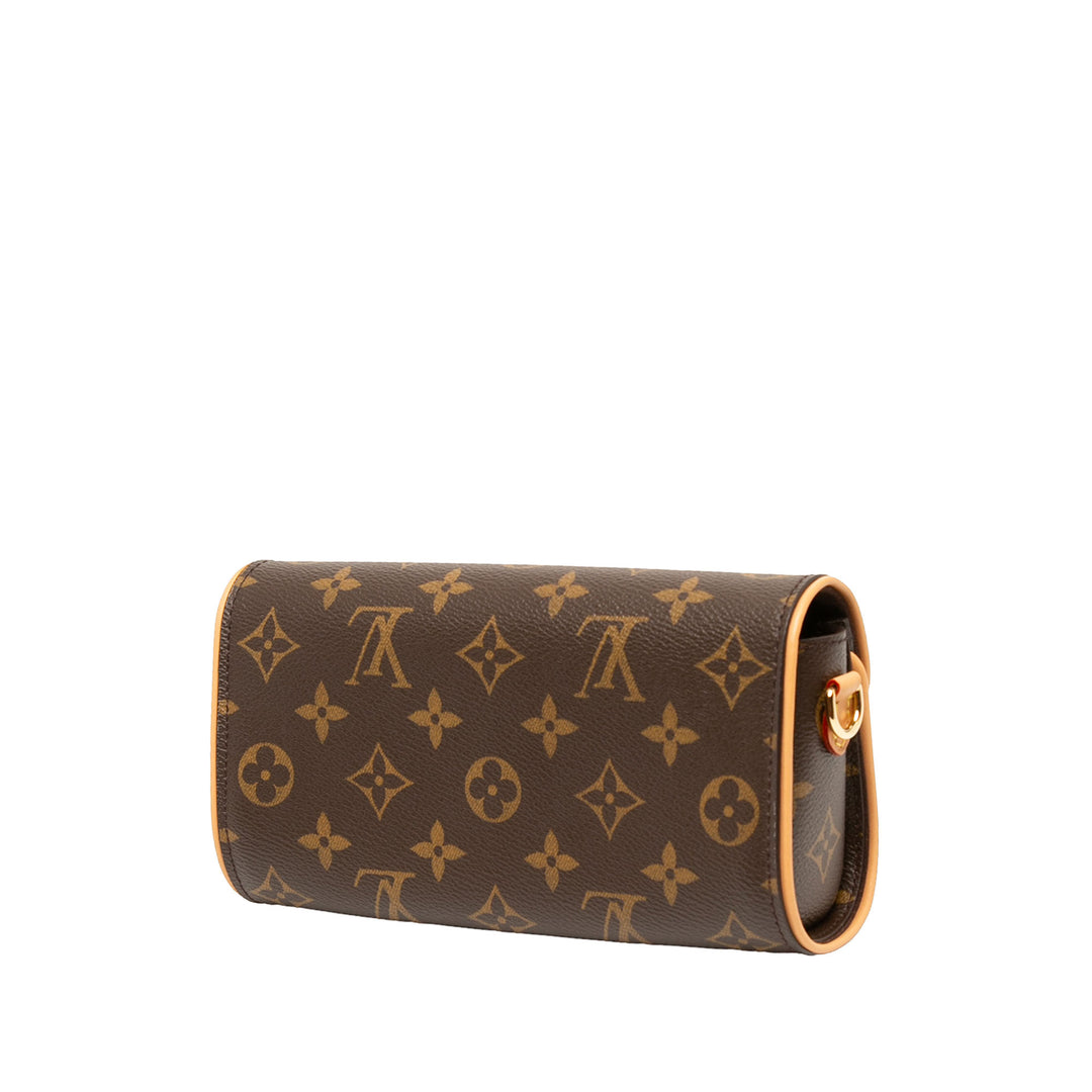 Louis Vuitton Pochette Camille Monogram Marron – vue 2 – GABY PARIS