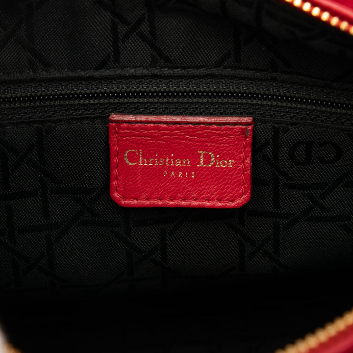 Dior Medium Cuir d’agneau Cannage Lady Dior