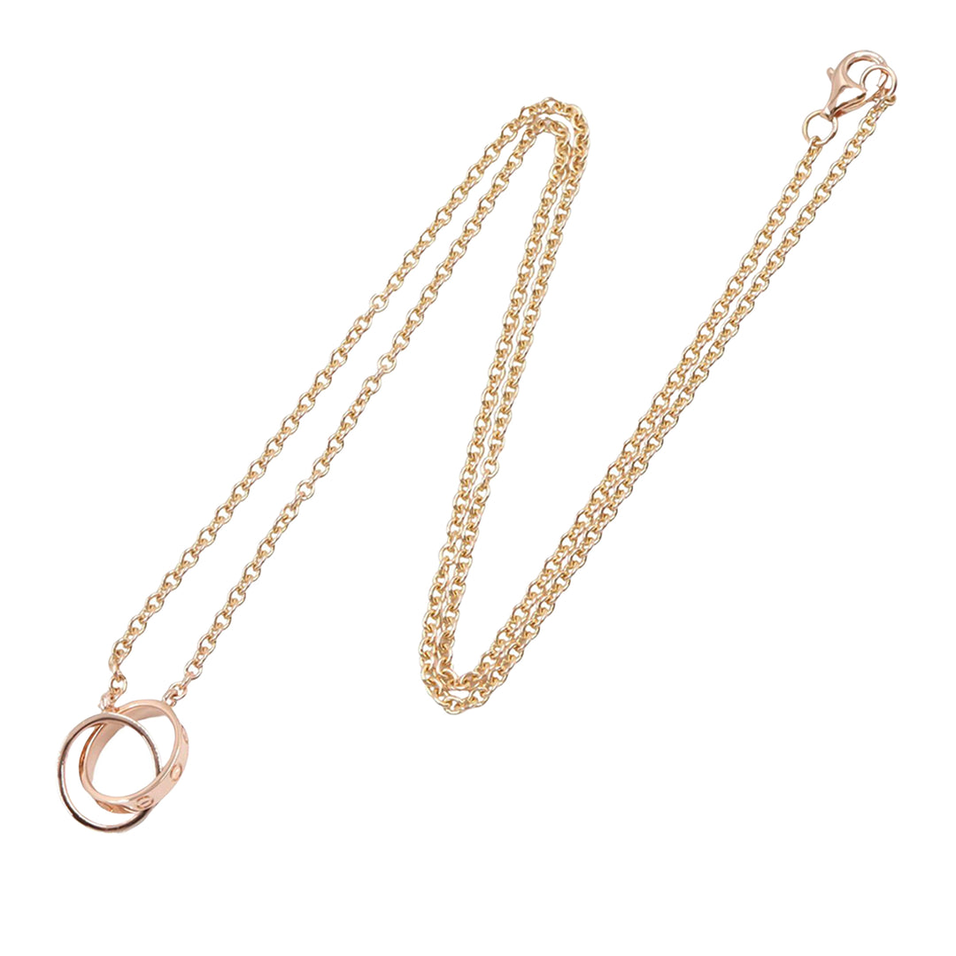 Cartier 18K Love Interlocking Collier