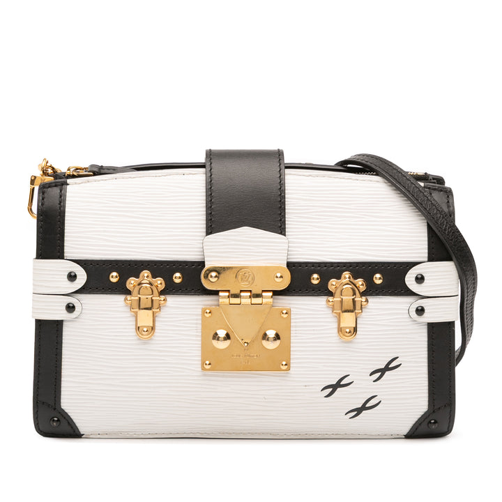 Louis Vuitton Epi Trunk Pochette Blanc