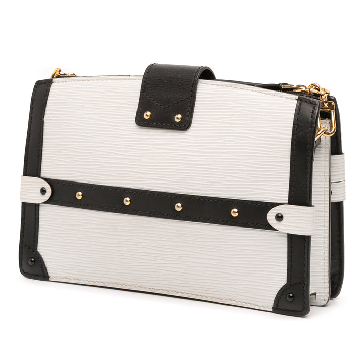 Louis Vuitton Epi Trunk Pochette Blanc