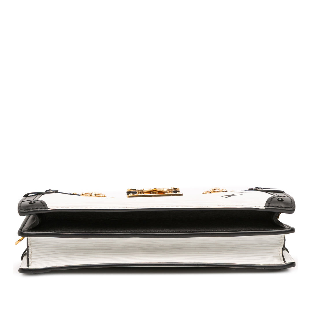 Louis Vuitton Epi Trunk Pochette Blanc