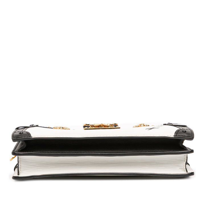 Louis Vuitton Epi Trunk Pochette Blanc