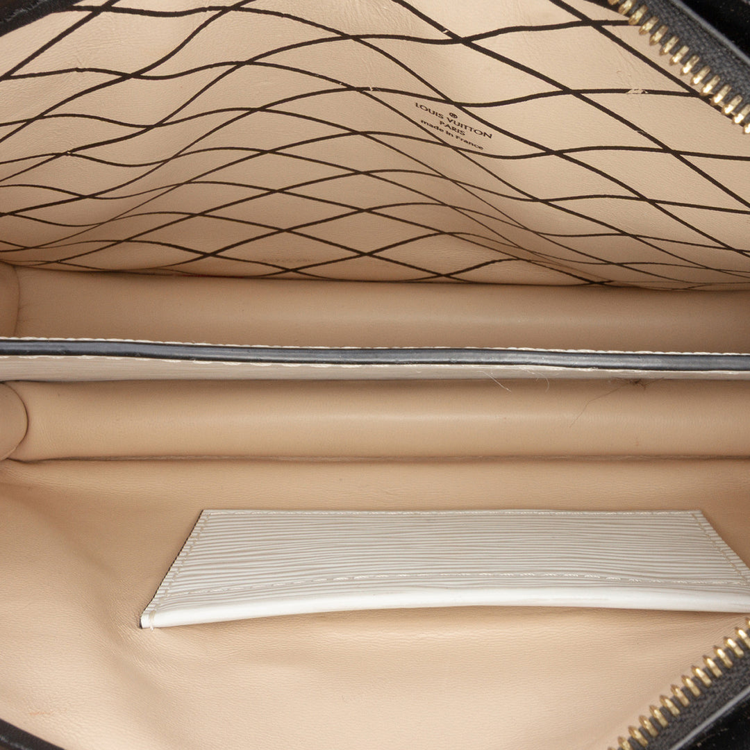 Louis Vuitton Epi Trunk Pochette Blanc