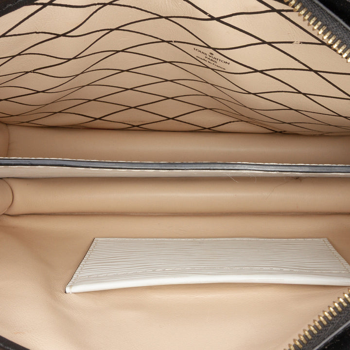 Louis Vuitton Epi Trunk Pochette Blanc