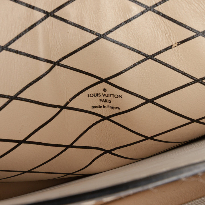 Louis Vuitton Epi Trunk Pochette Blanc