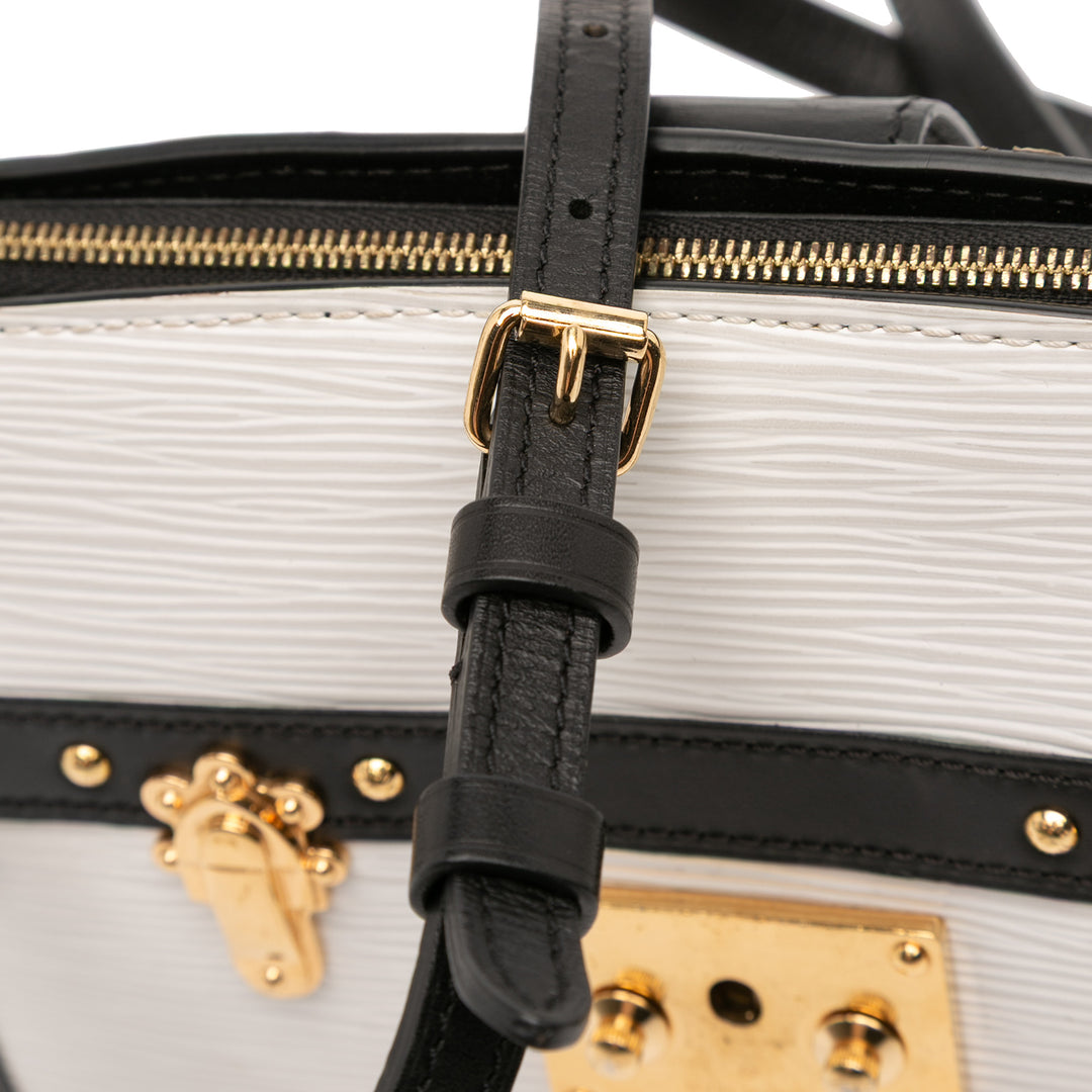 Louis Vuitton Epi Trunk Pochette Blanc