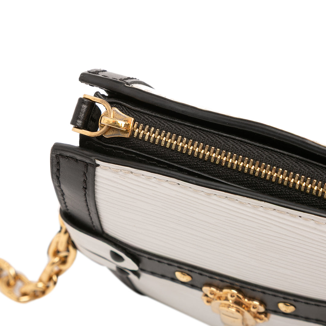 Louis Vuitton Epi Trunk Pochette Blanc