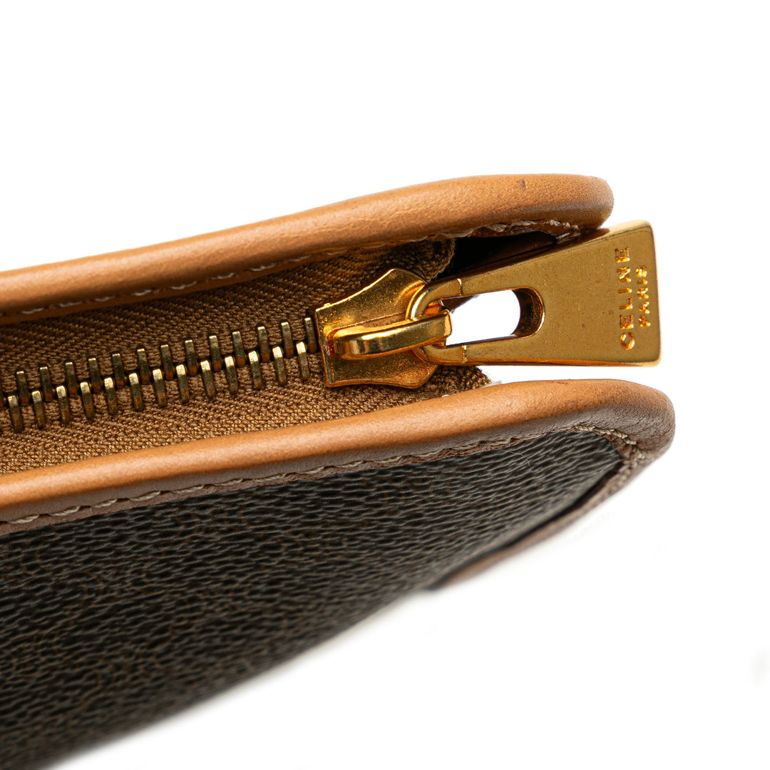 Celine Macadam Coated Toile Pochette