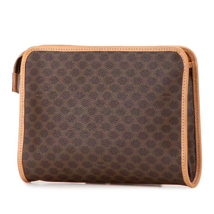 Celine Macadam Coated Toile Pochette