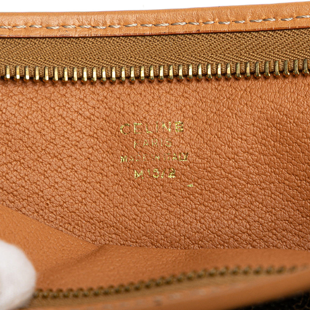 Celine Macadam Coated Toile Pochette