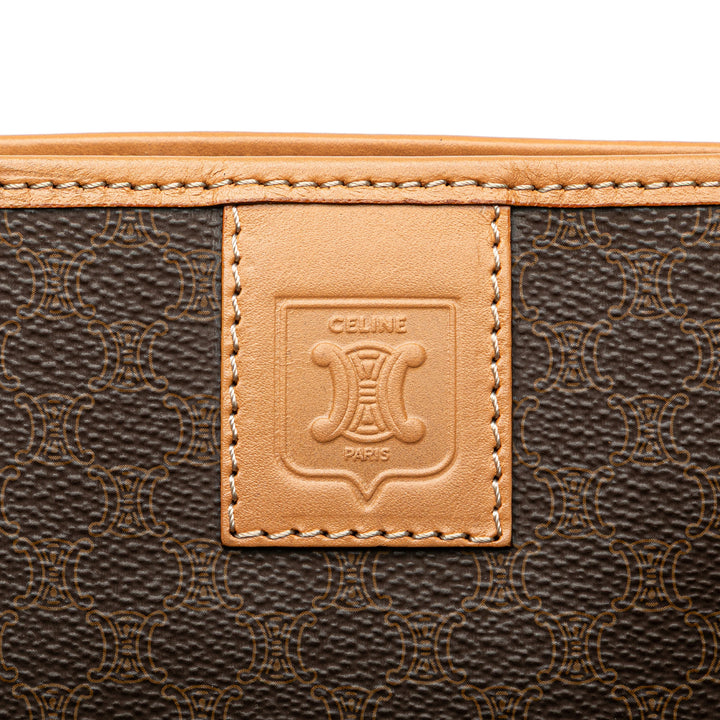 Celine Macadam Coated Toile Pochette