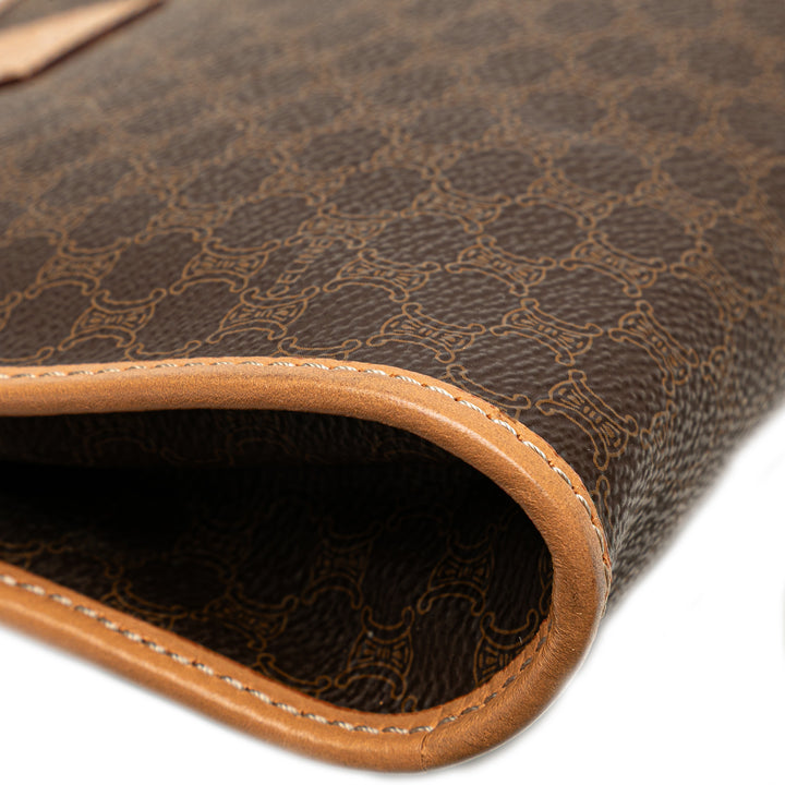 Celine Macadam Coated Toile Pochette