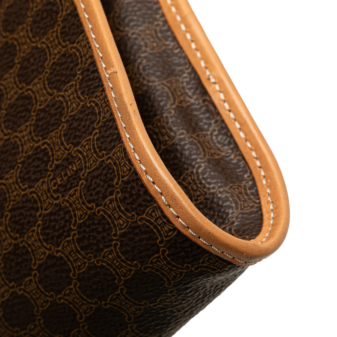 Celine Macadam Coated Toile Pochette