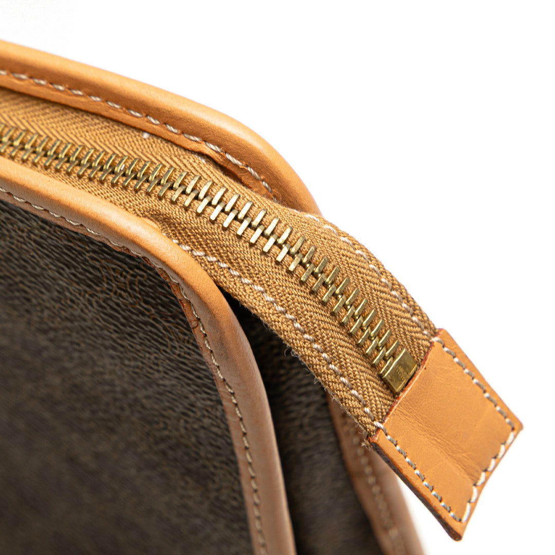 Celine Macadam Coated Toile Pochette