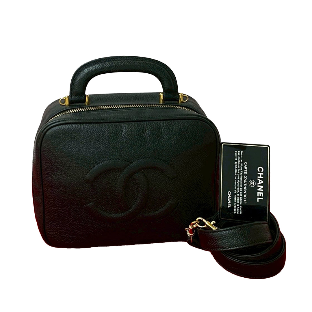 Chanel CC Caviar Vanity