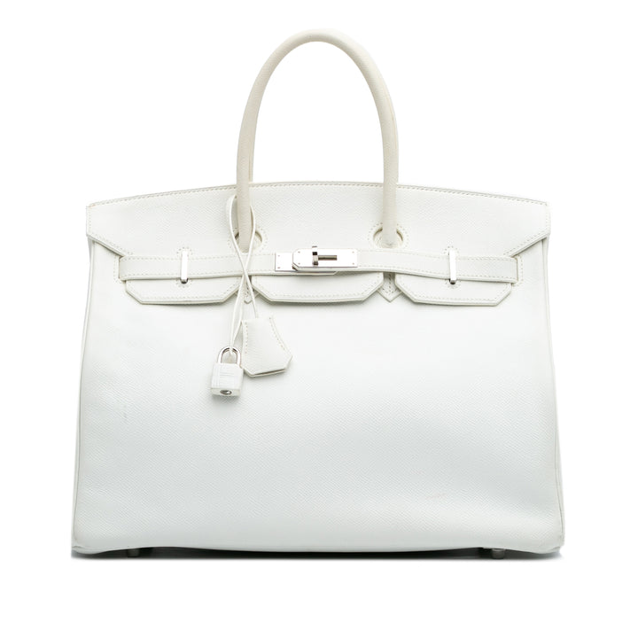 Togo Birkin Retourne 35 White - Gaby Paris