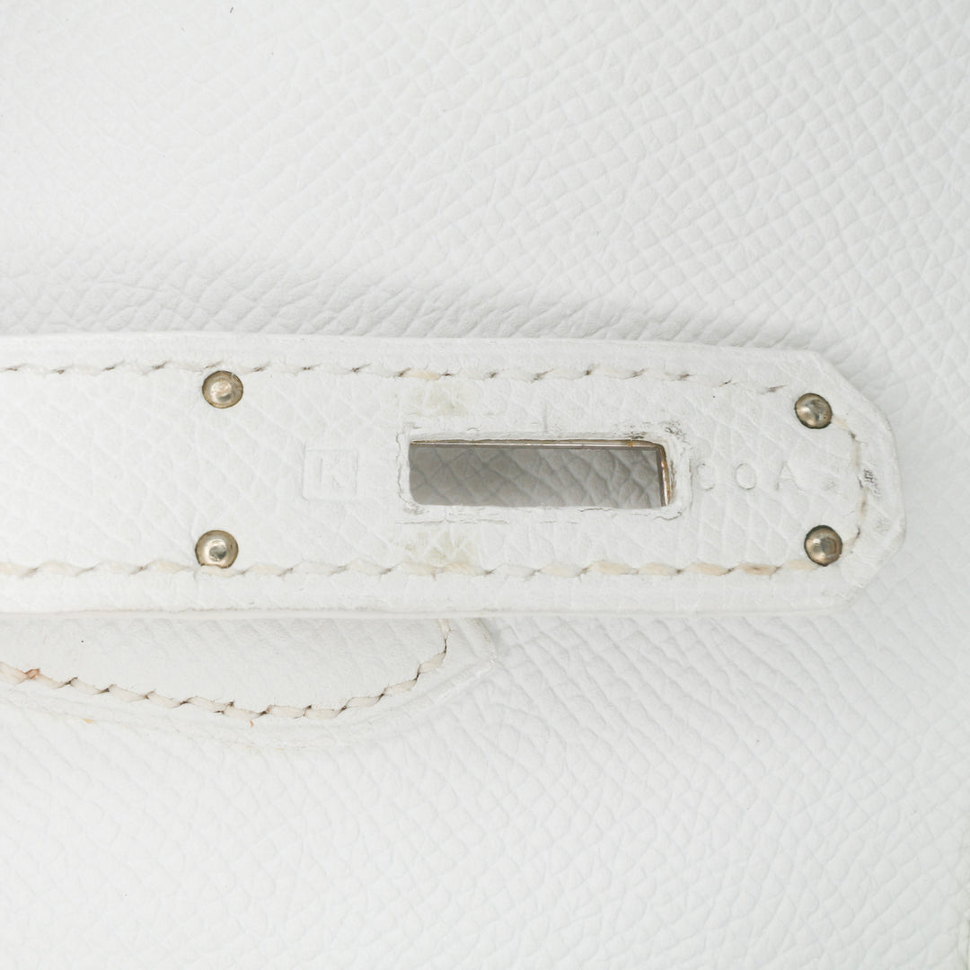 Togo Birkin Retourne 35 White - Gaby Paris